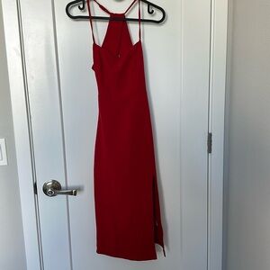 Hello Molly, Red open back dress